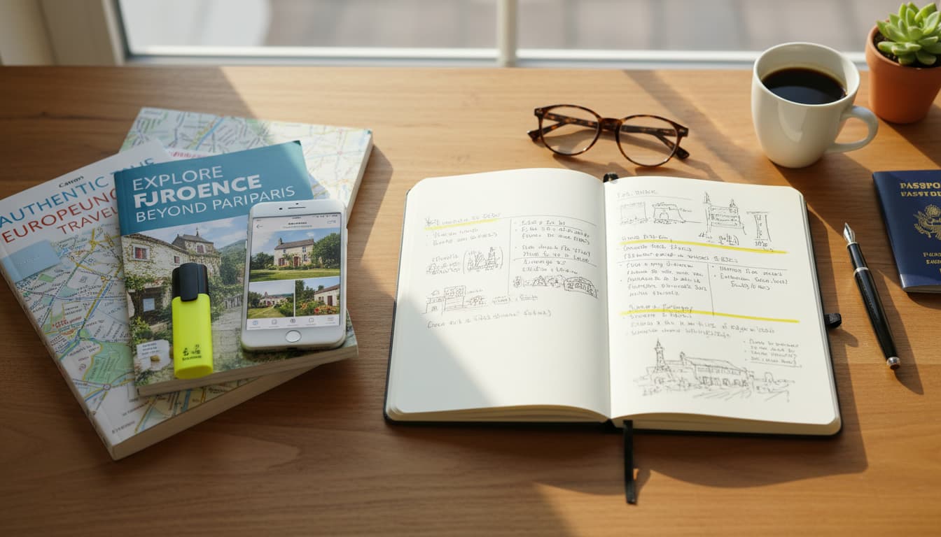 Voyageur découvrant un hébergement chez l'habitant