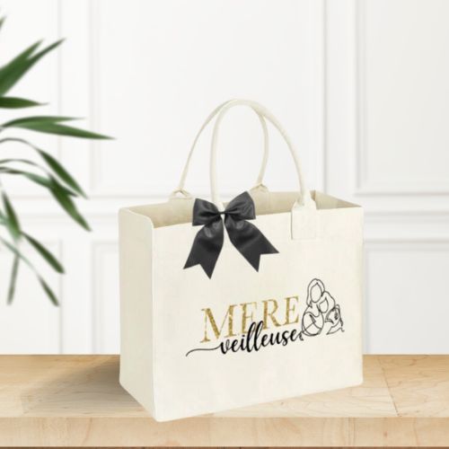 " Mere Veilleuse " - Sac de Shopping