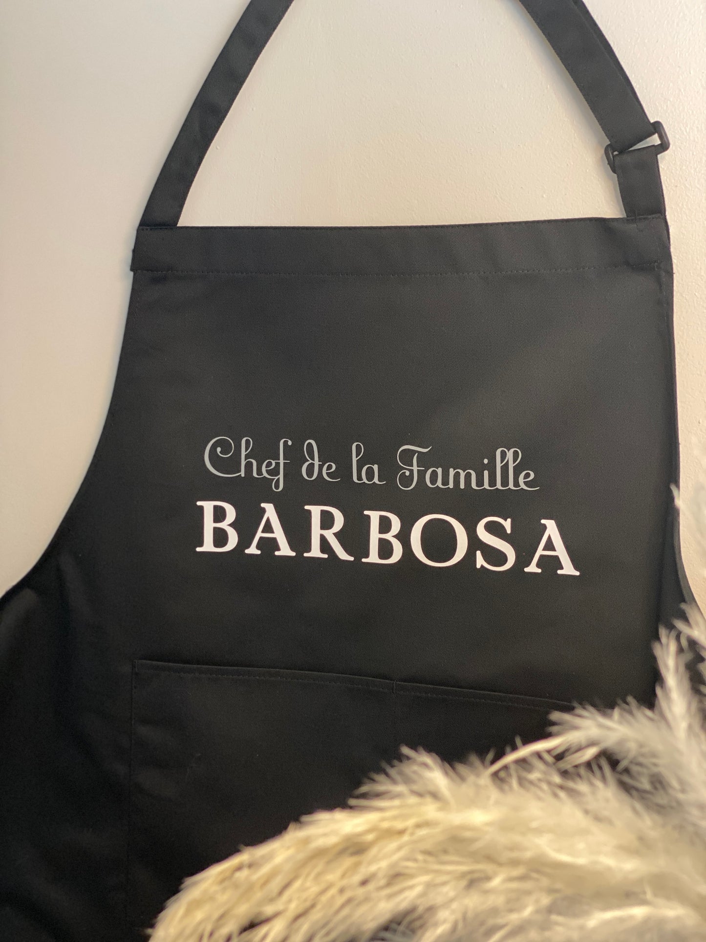 Tablier « Chef de la famille … »